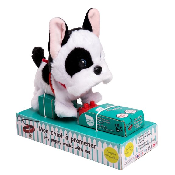 Peluche mon chiot à promener filoguidé