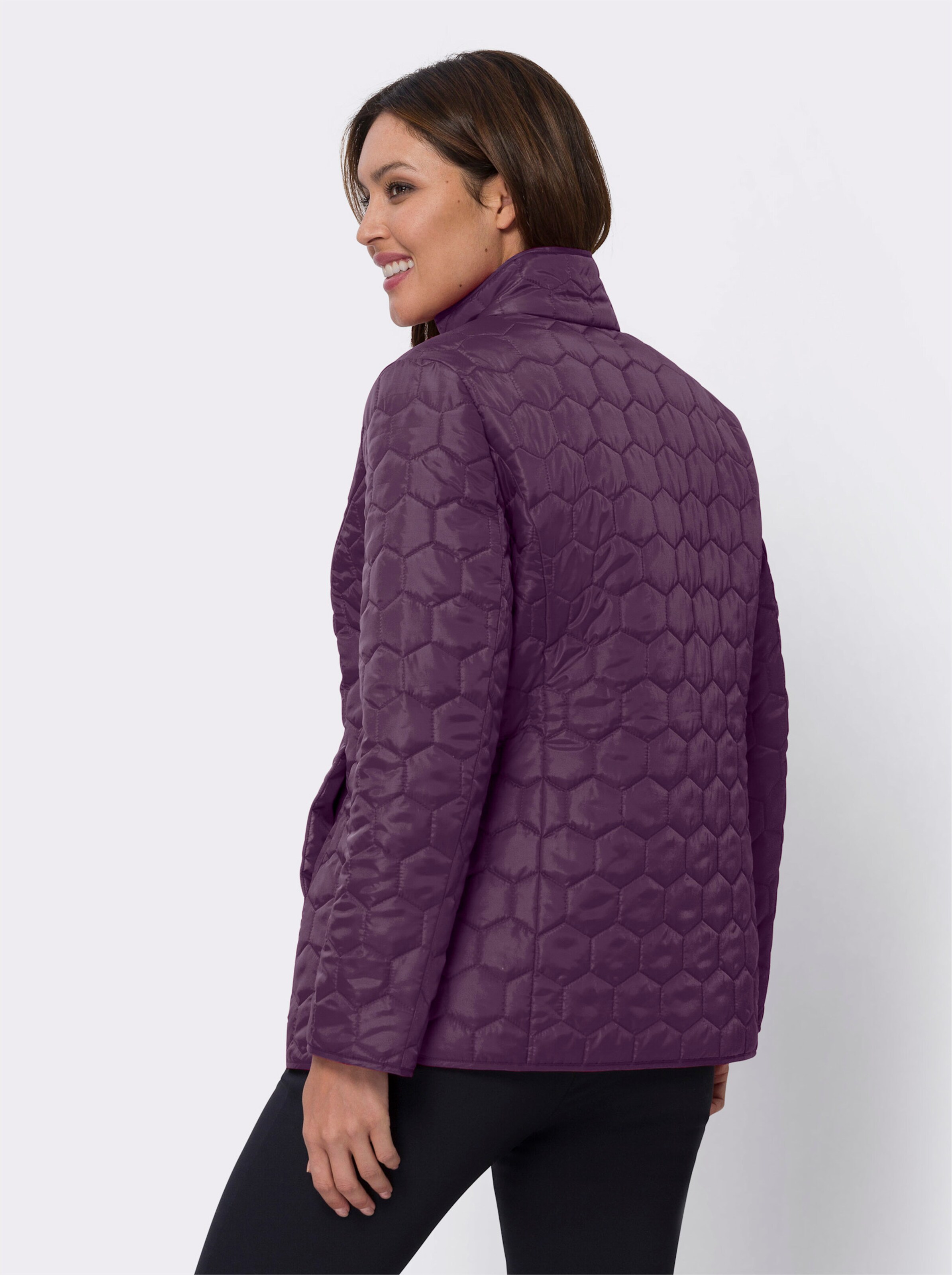 Steppjacke gefüttert und wattiert
