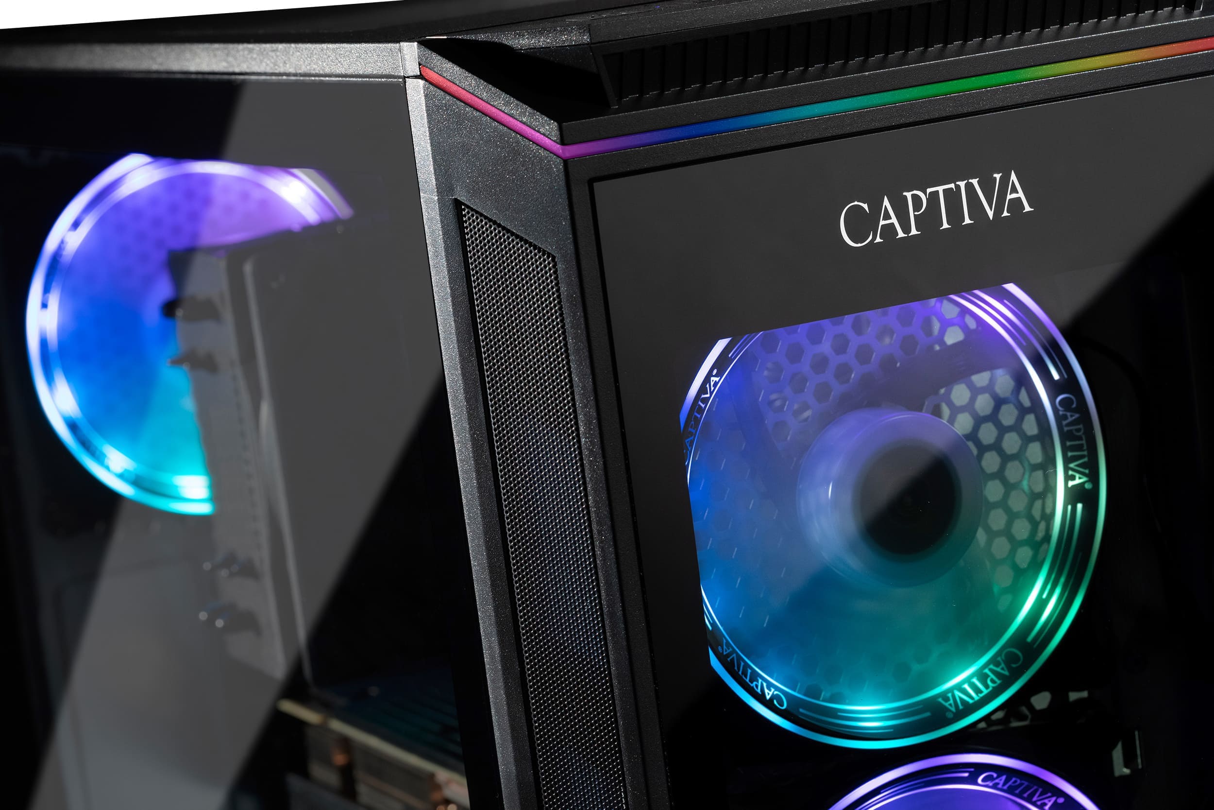 Captiva PC Advanced Gaming R76-395 | AMD Ryzen 7 5700X | 32GB DDR4 RAM | NVIDIA RTX 4060 Ti 8GB GDDR6 | SSD 1TB M.2 NVMe | Windows 11 Home