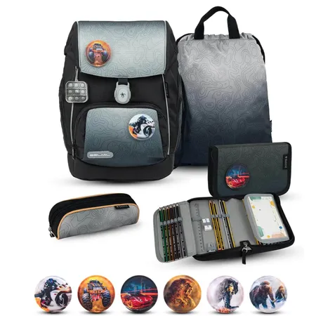 Belmil Comfy Plus Premium Schulranzen Set 5-teilig 