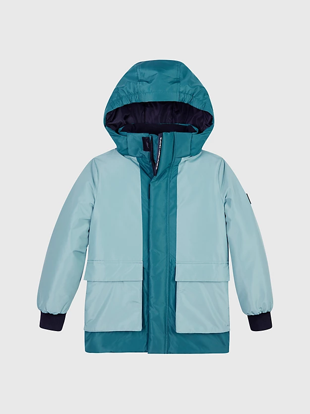 Parka colorblock