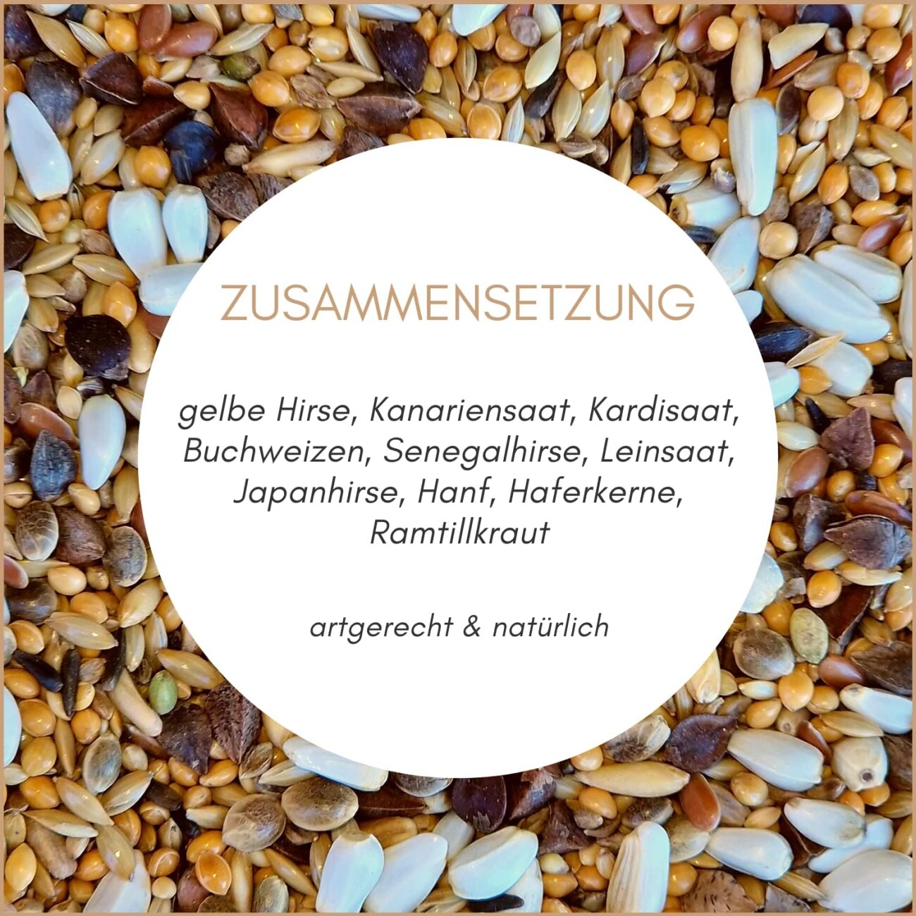 Supravit Großsittiche Spezial - Alleinfutter für Ziervögel & Papageien ohne Sonnenblumenkerne 2,5 kg