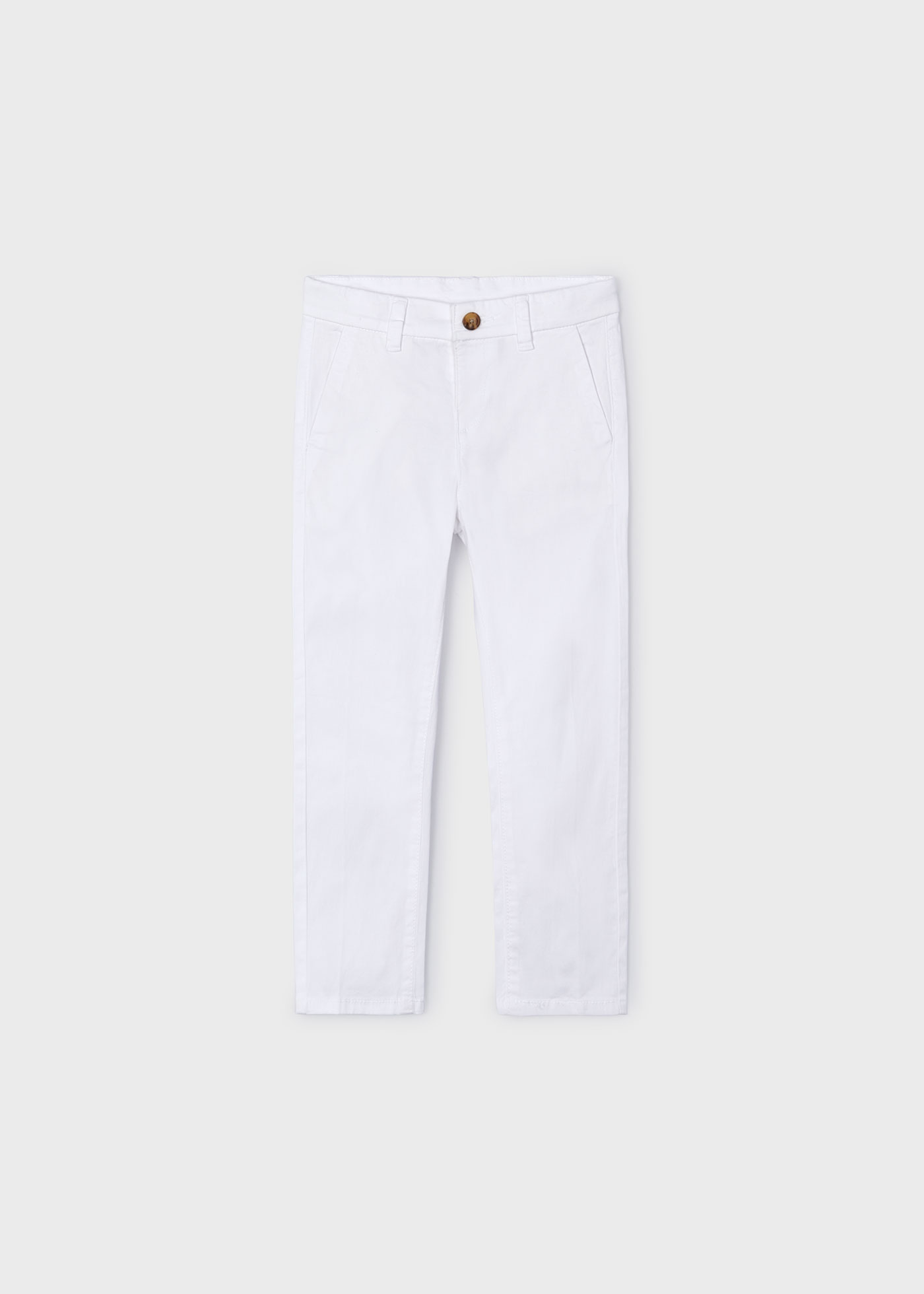 Calças chino slim de algodão Better Cotton para meninos