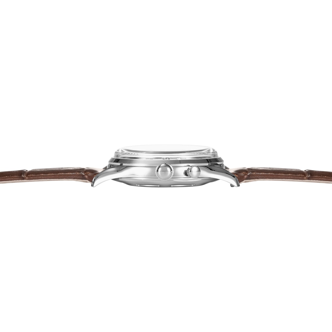 Vulcain Cricket President 39mm Pale Salmon Sapphire Caseback