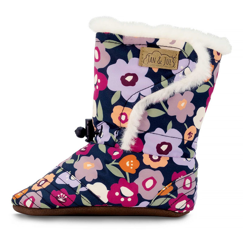 Jan and Jul Jan and Jul Stay-Put Winter Booties Winter Flowers