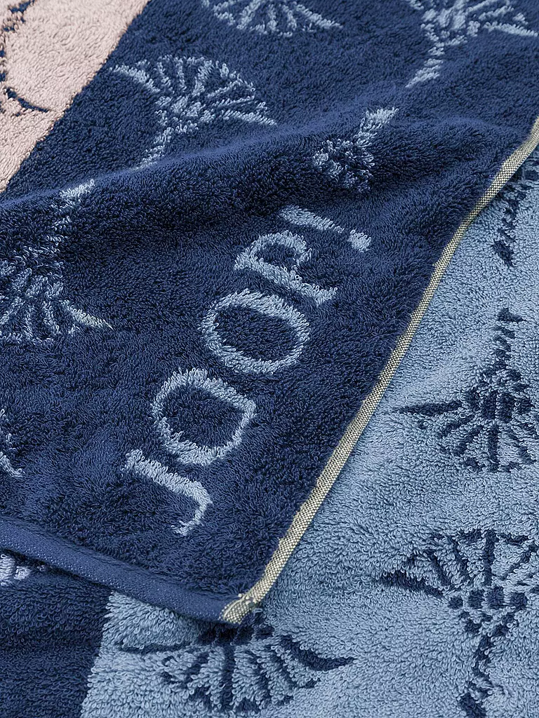 JOOP Handtuch 50x100cm DIVIDED CORNFLOWER Aqua dunkelblau