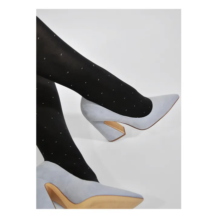 Swedish Stockings Collants Filippa Pois Métallisés 50 Deniers | Noir