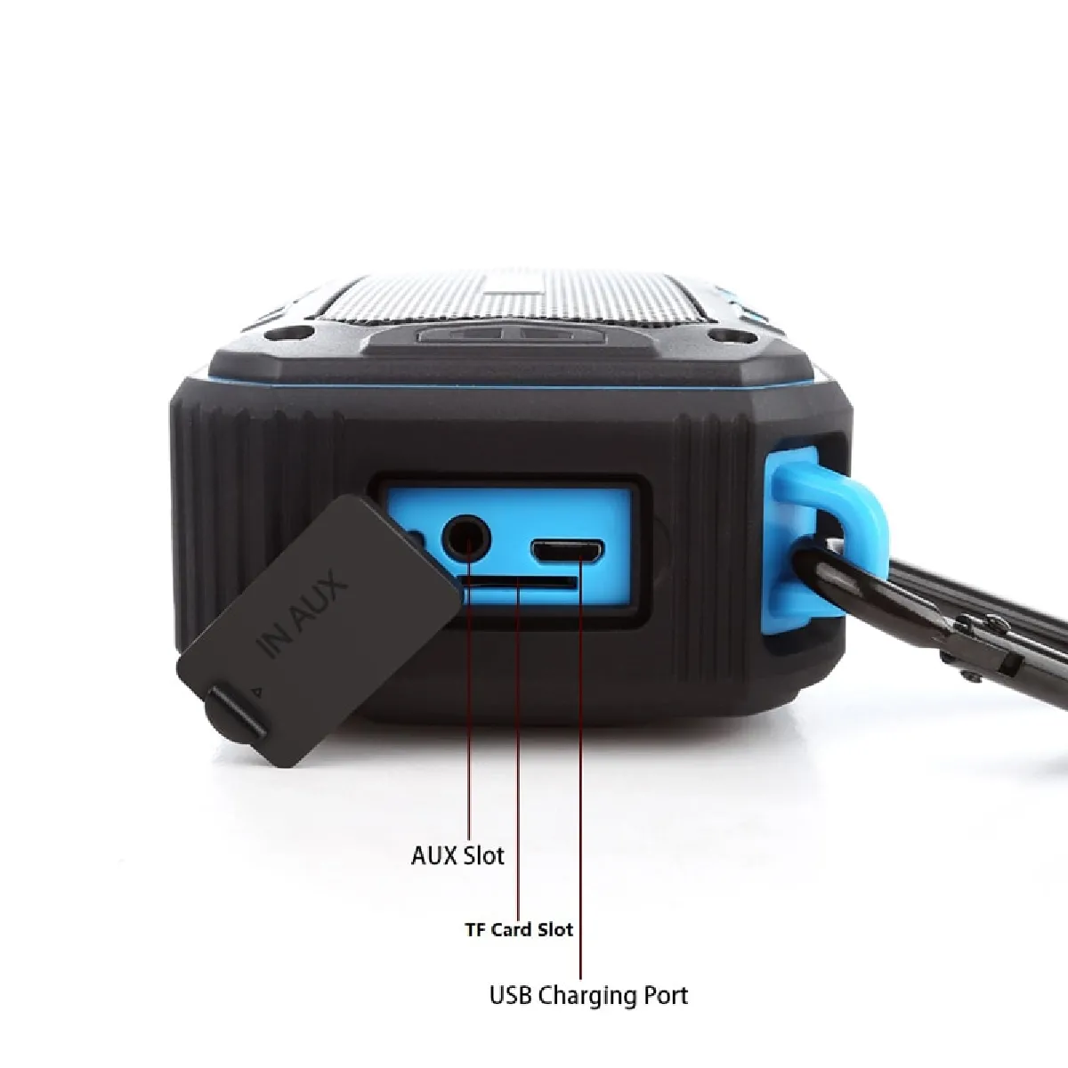 Universal Haut-parleur Bluetooth étanche - Bleu