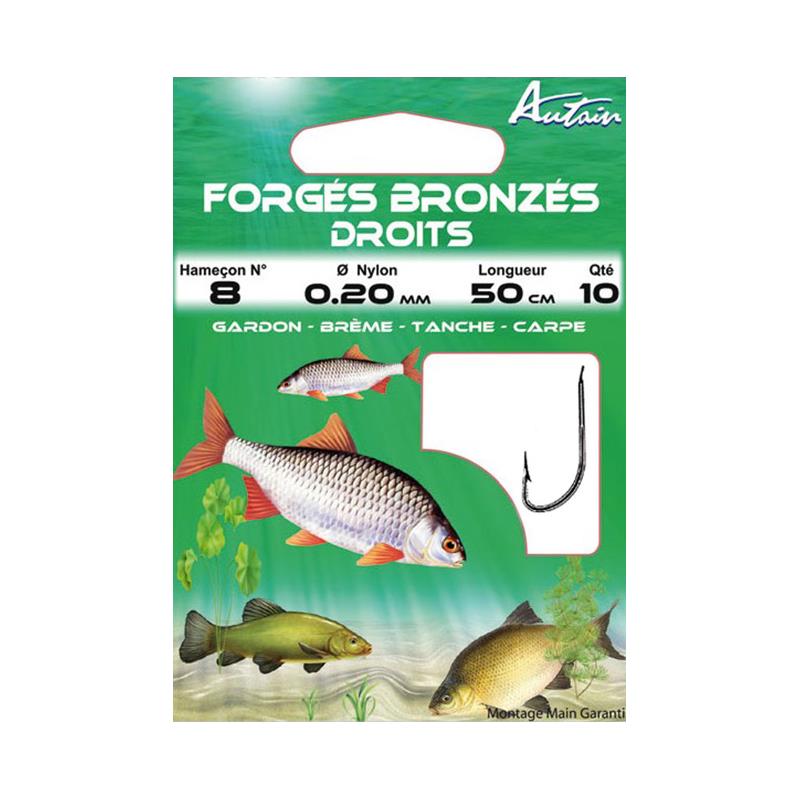 Hameçon Monté Autain Forges Bronzes Droits