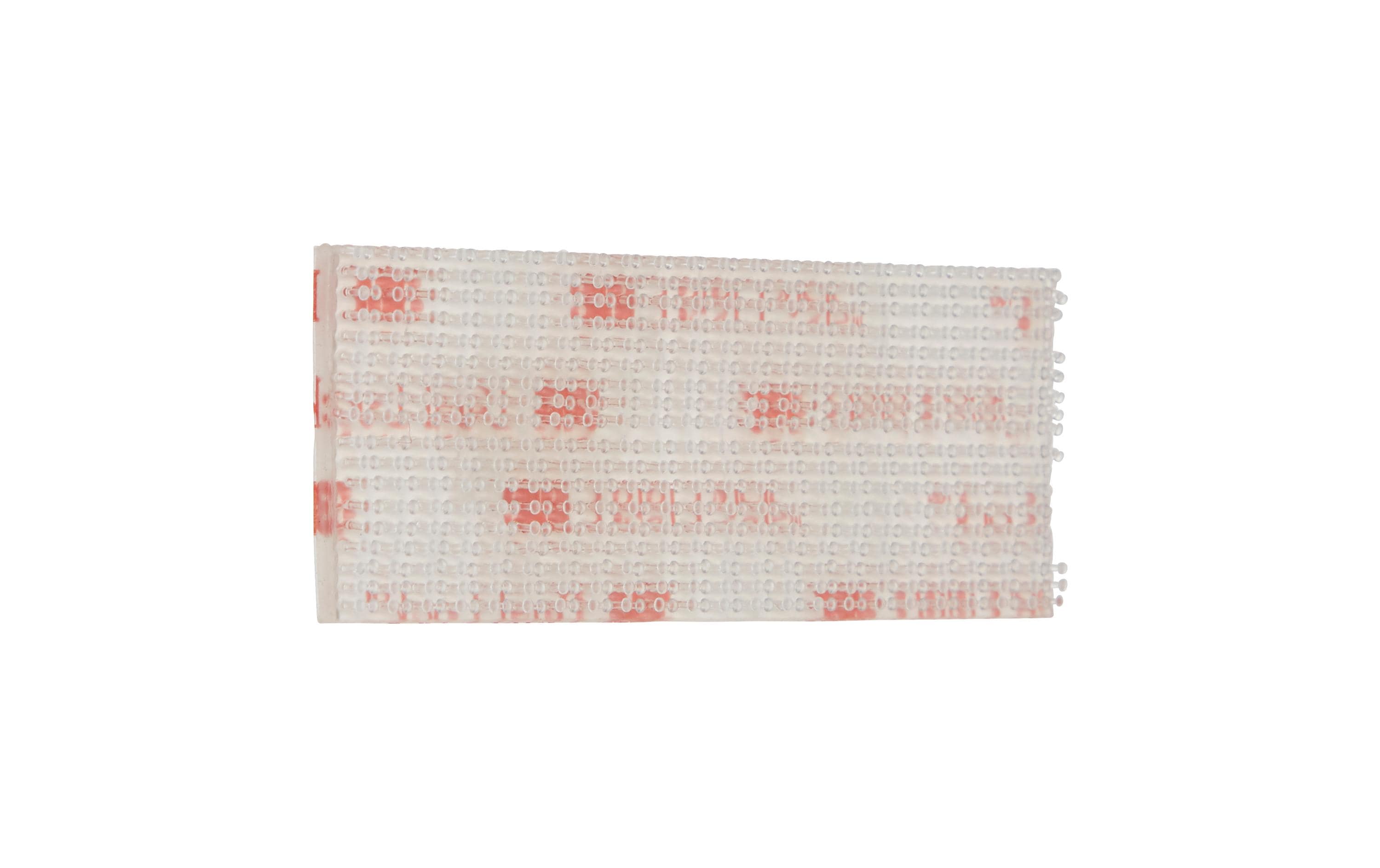 Klettbandverschluss Extreme, 25 mm x 75 mm, TransparentWiederverschliessbare Kletthaftband