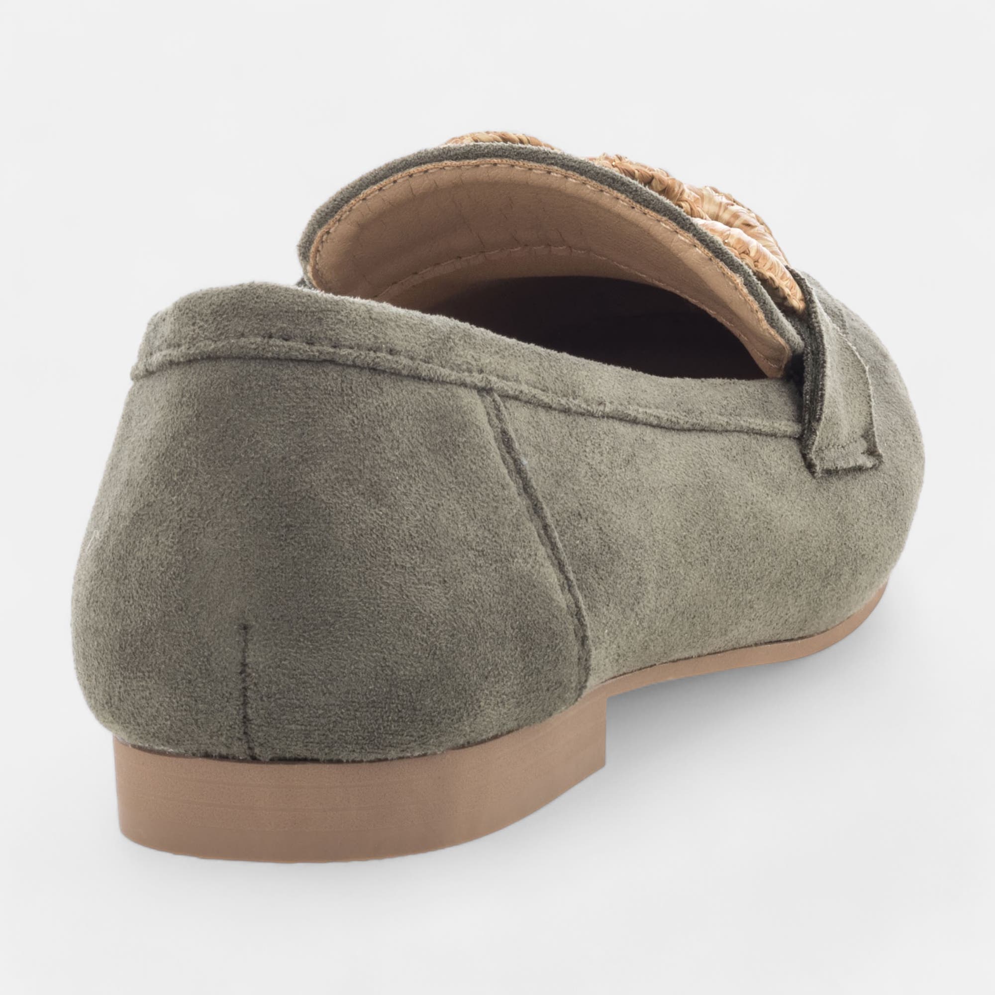 Mocassins Femme kaki