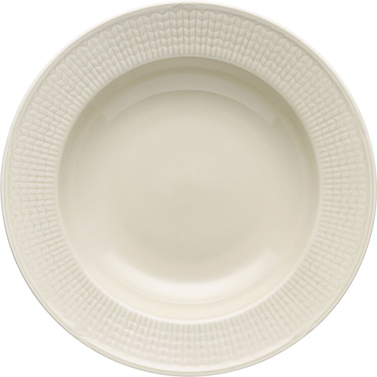 Rörstrand Swedish Grace Dyb Tallerken 25 cm Havre Beige