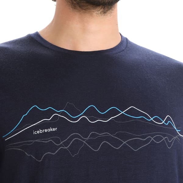 T-shirt randonnée ICEBREAKER M TECH LITE II SS TEE MIDNIGHT NAVY