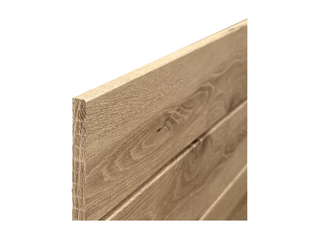 DHOME Tête de lit en bois recyclé DM Style Palette Horizontale 160x46cm Lits 150/160 - Bois Cambrian