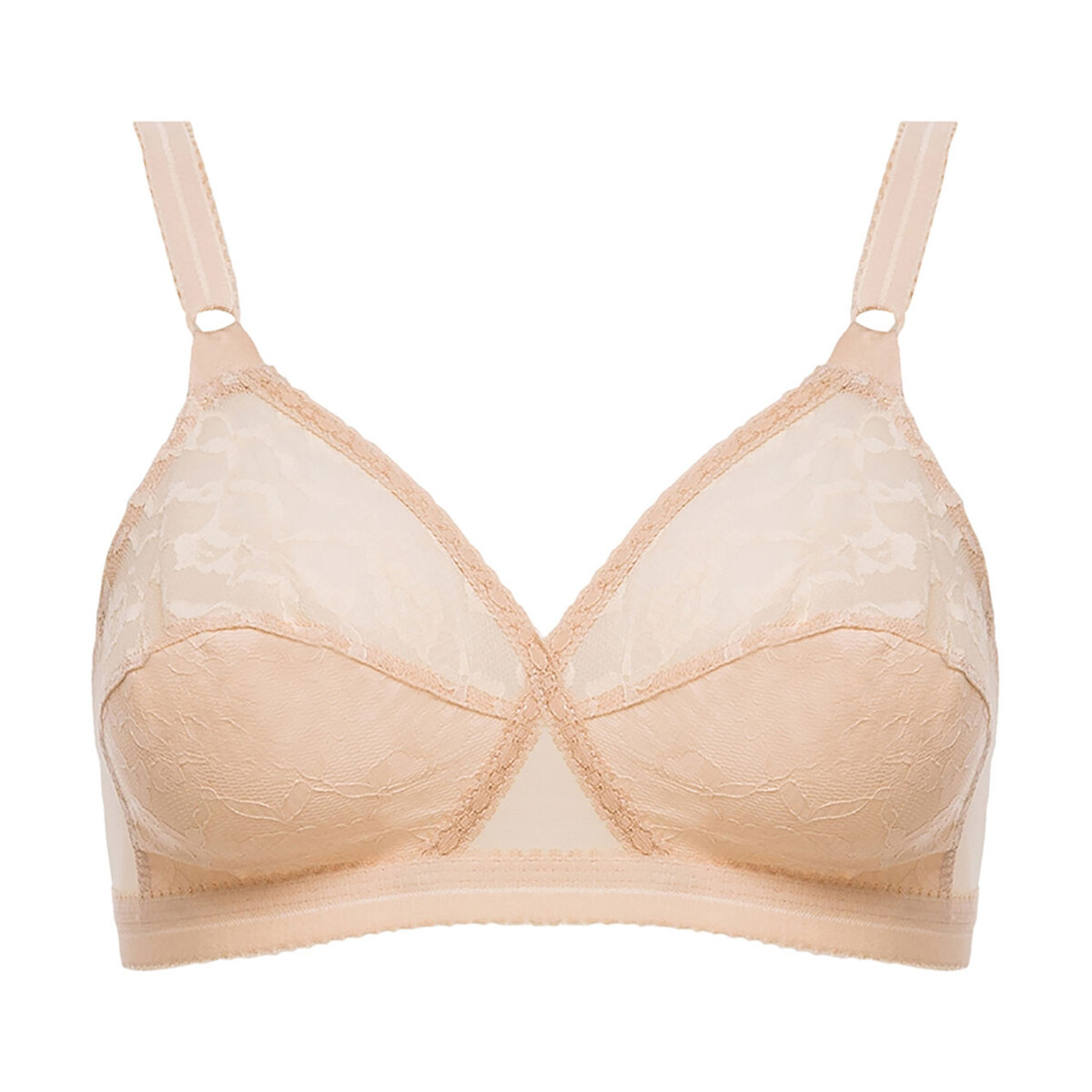PLAYTEX<br>Sutiã sem aro com estampa de corações cruzados