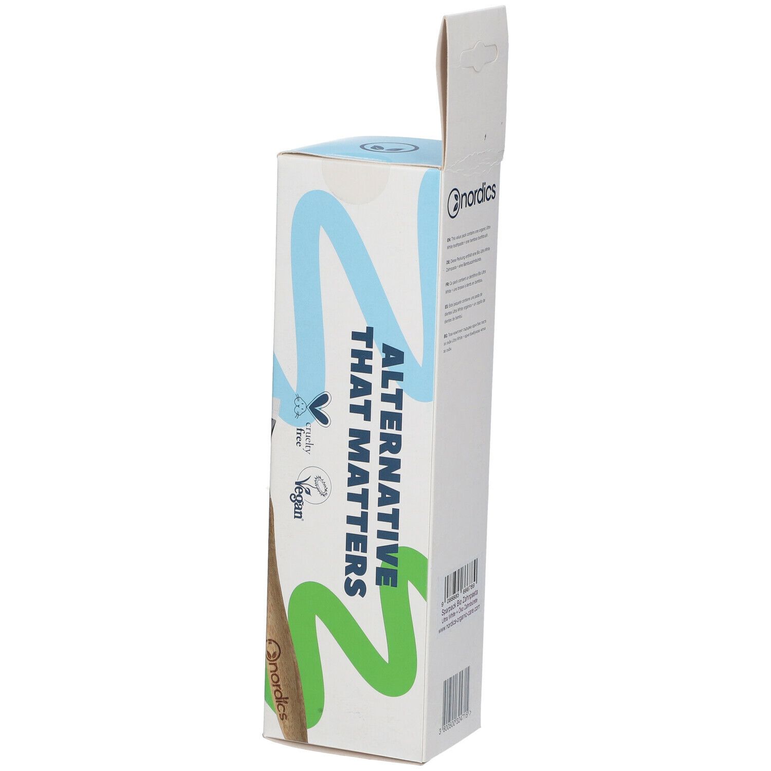 nordics Ultra white Aktivkohle Matcha