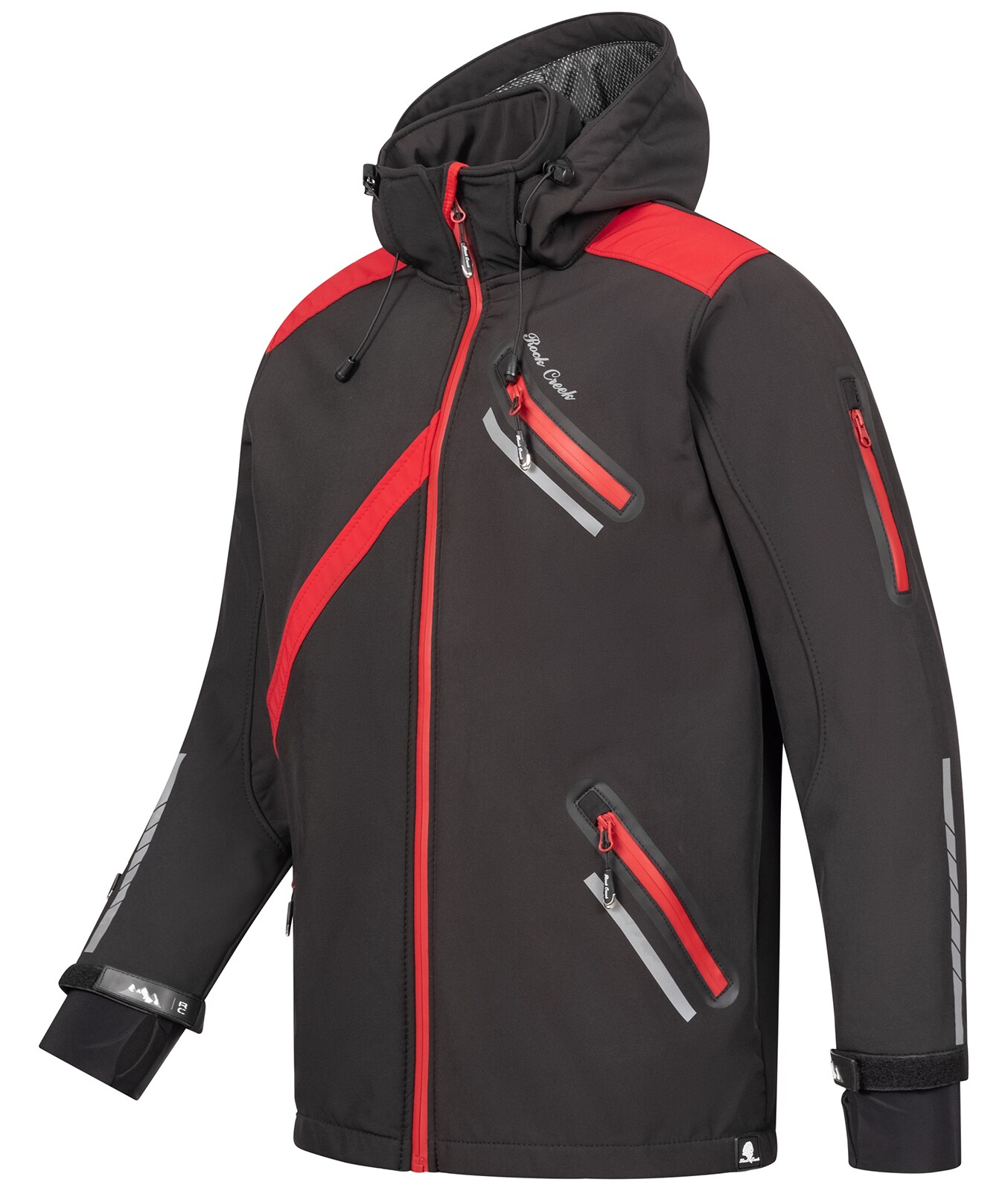 Rock Creek Jacke Softshelljacke Regular Fit