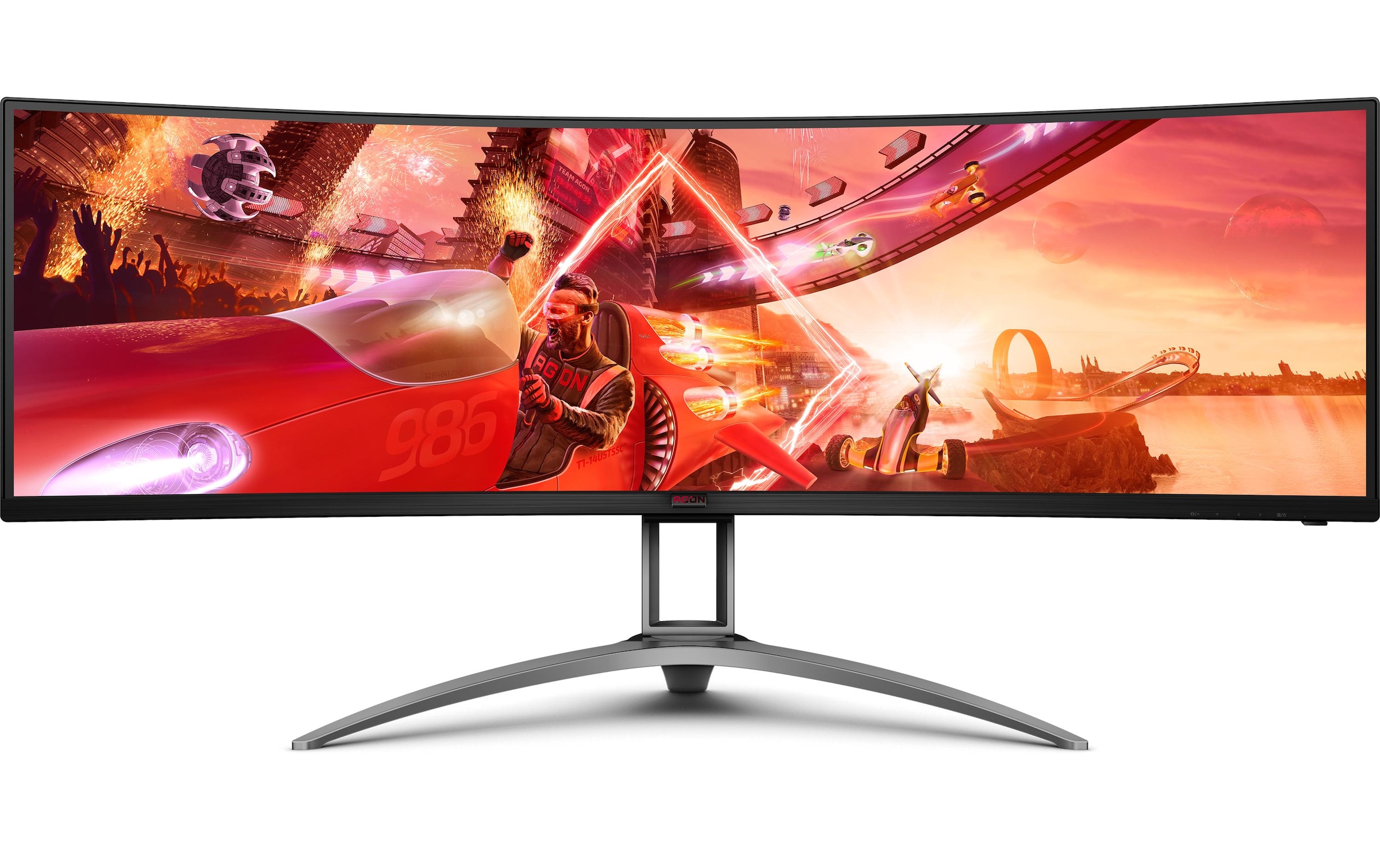 AOC Gaming-Monitor »AG493UCX2« 123,464 cm/48,8 ″  5120 x 1440 px 165 Hz