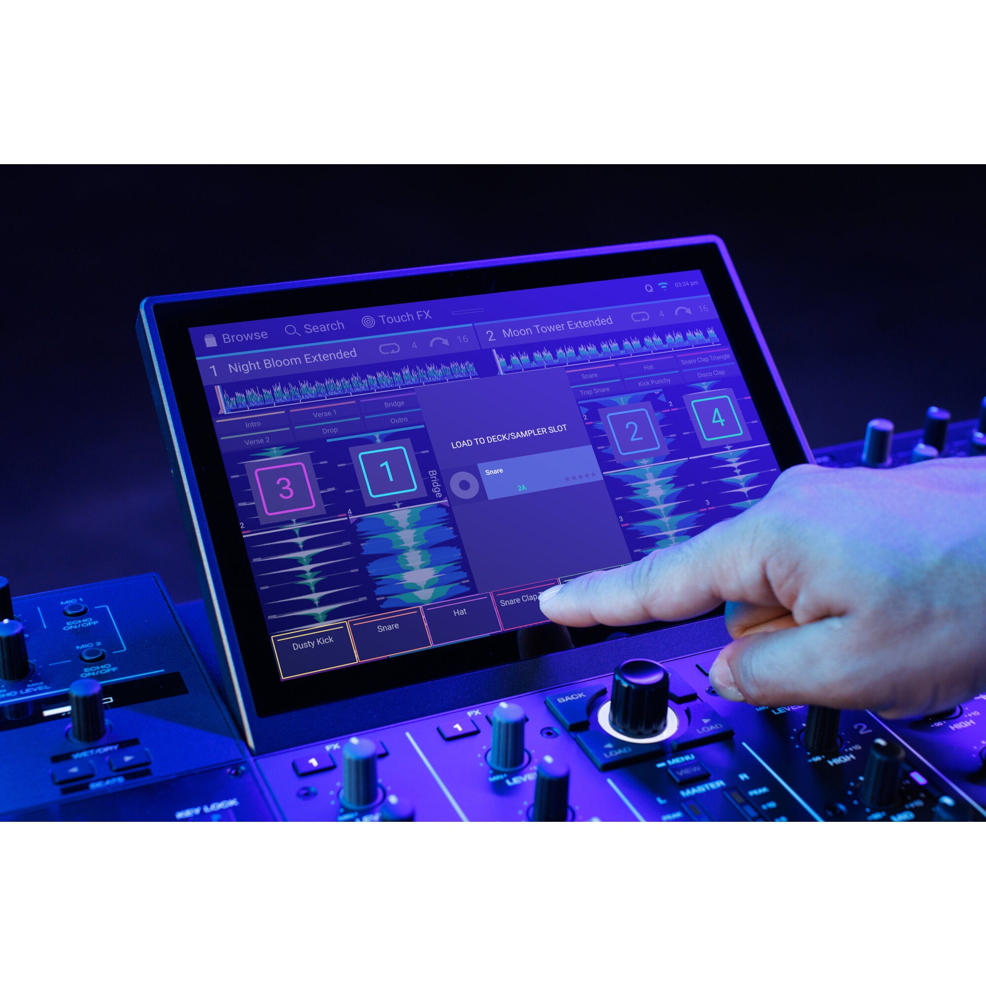 Denon DJ Prime 4+ 4-deck standalone DJ-controller