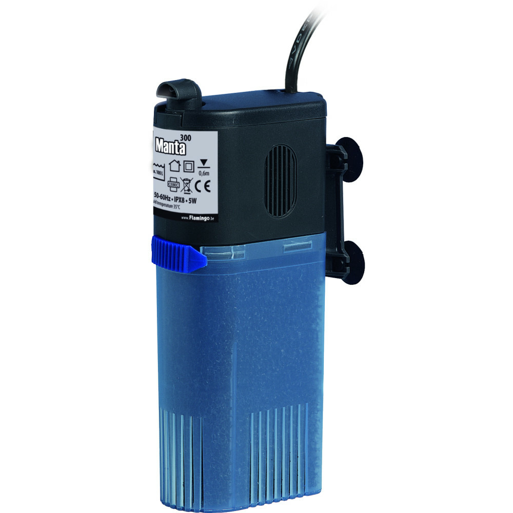 Pompe manta 300 pour aquarium 300 litres/heure maxi