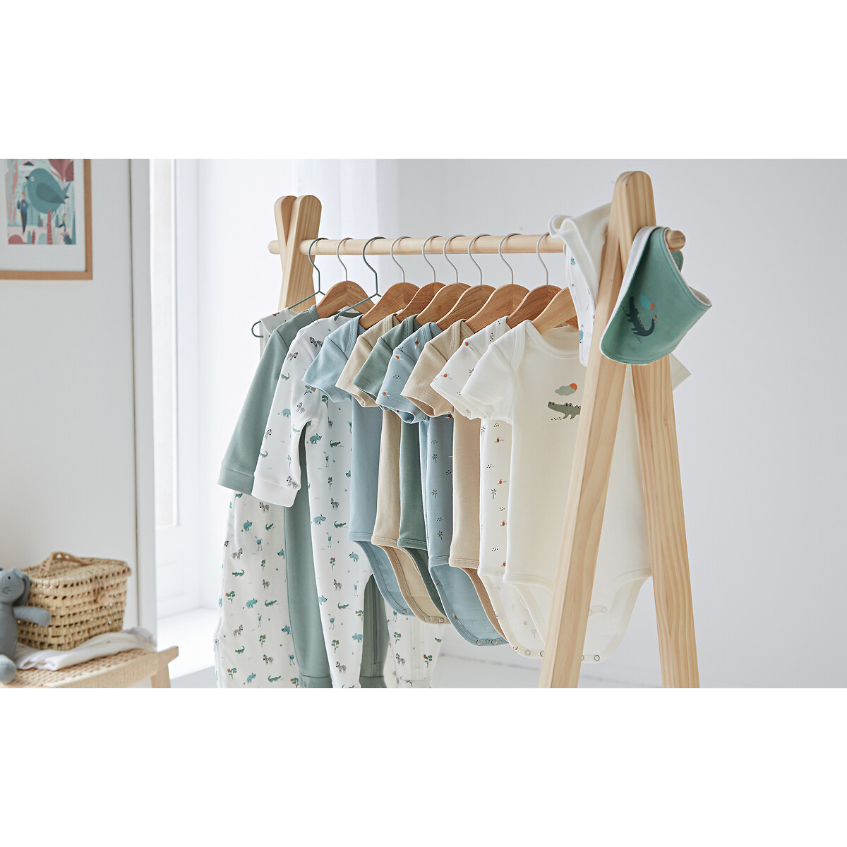 LA REDOUTE INTERIEURS<br>Saco-cama de verão em jersey de algodão