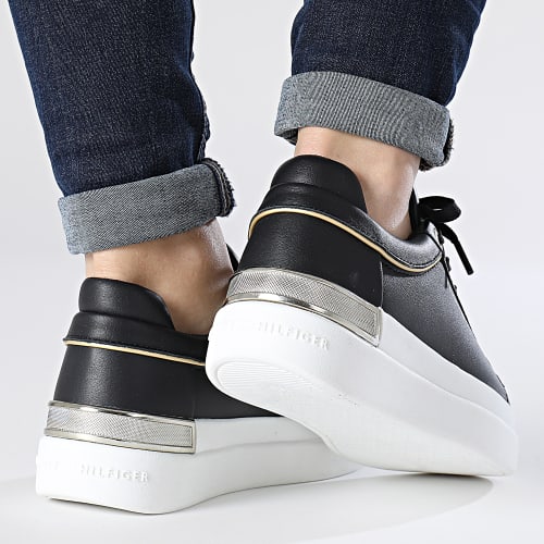 Baskets Femme Lux Metallic Cupsole 7030 Black