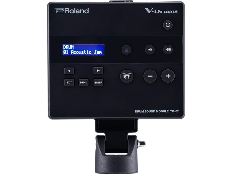 Roland E-Drum TD-02KV Kompaktes V-Drums-Kit für Einsteiger