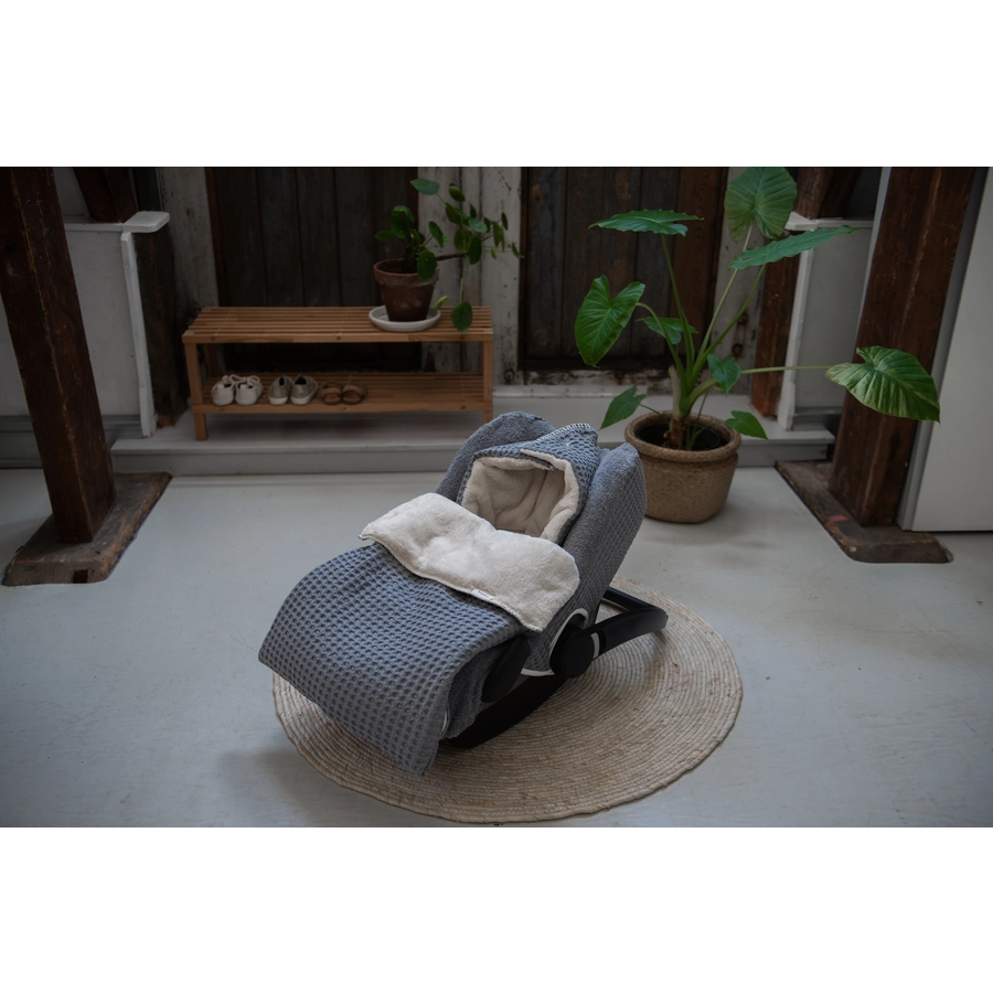 koeka Babyschalenbezug 0+ 35 Punkte Antwerp Grau