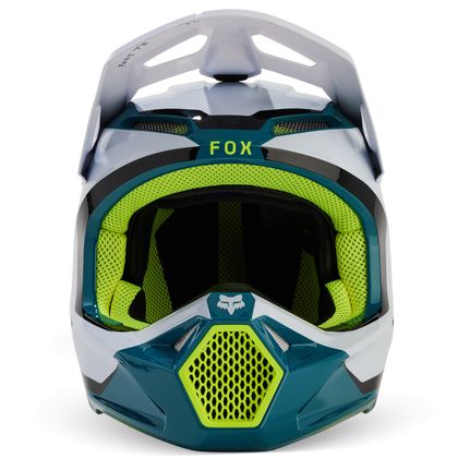 Casque cross Fox YOUTH V1 NITRO - Bleu