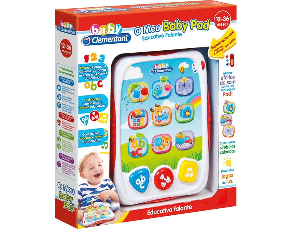 O MEU PAD ELECTRÓNICO BABY CLEMENTONI