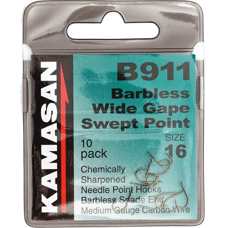 Hameçon Kamasan B911 Barbless Spade