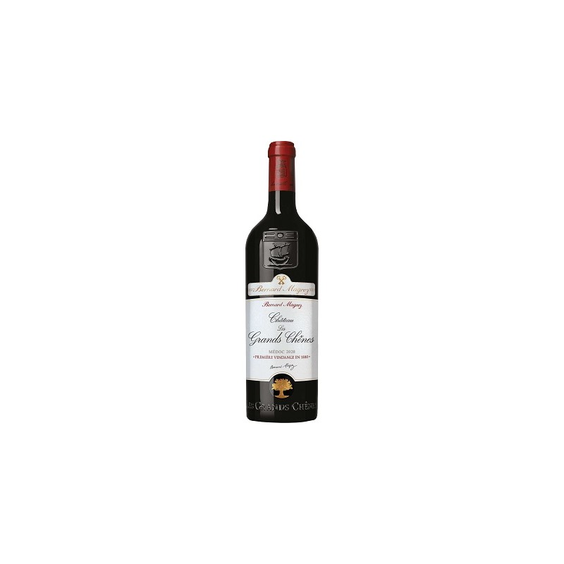 Château LES GRANDS CHÊNES 2020 - Médoc - par Caisse bois de 6 bouteilles 75 cl