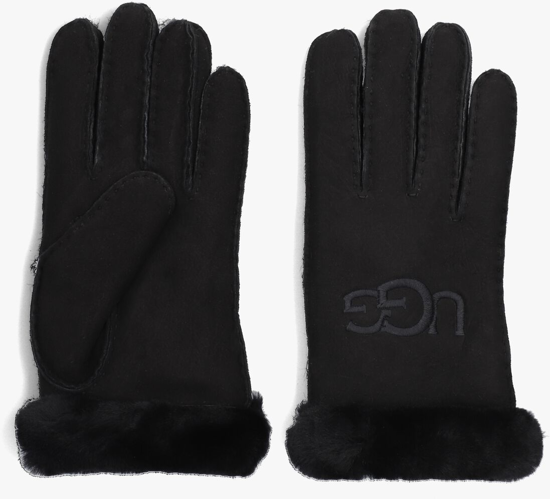 UGG zwarte ugg handschoenen shearling ugg embroider glove