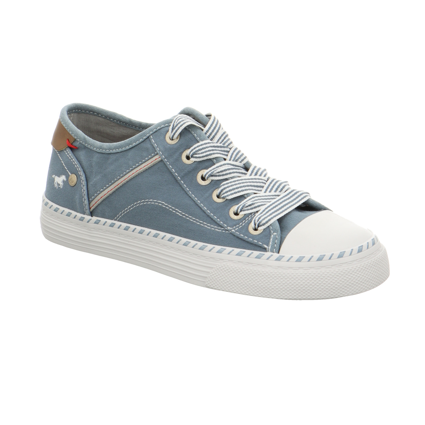 Schnürschuhe blau