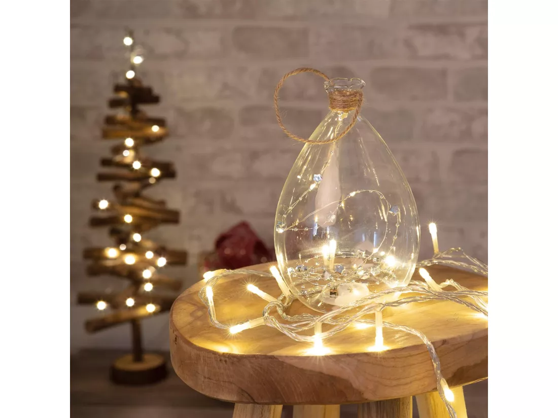 Bocal Crystal LED Botero Blanc Chaud 3000K