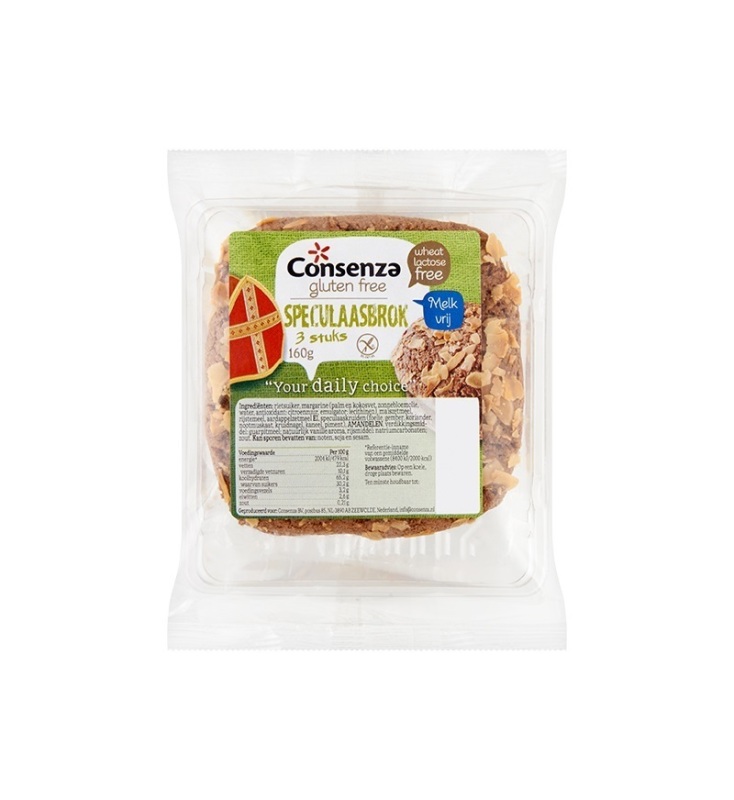Consenza Speculaasbrokken 160 gram