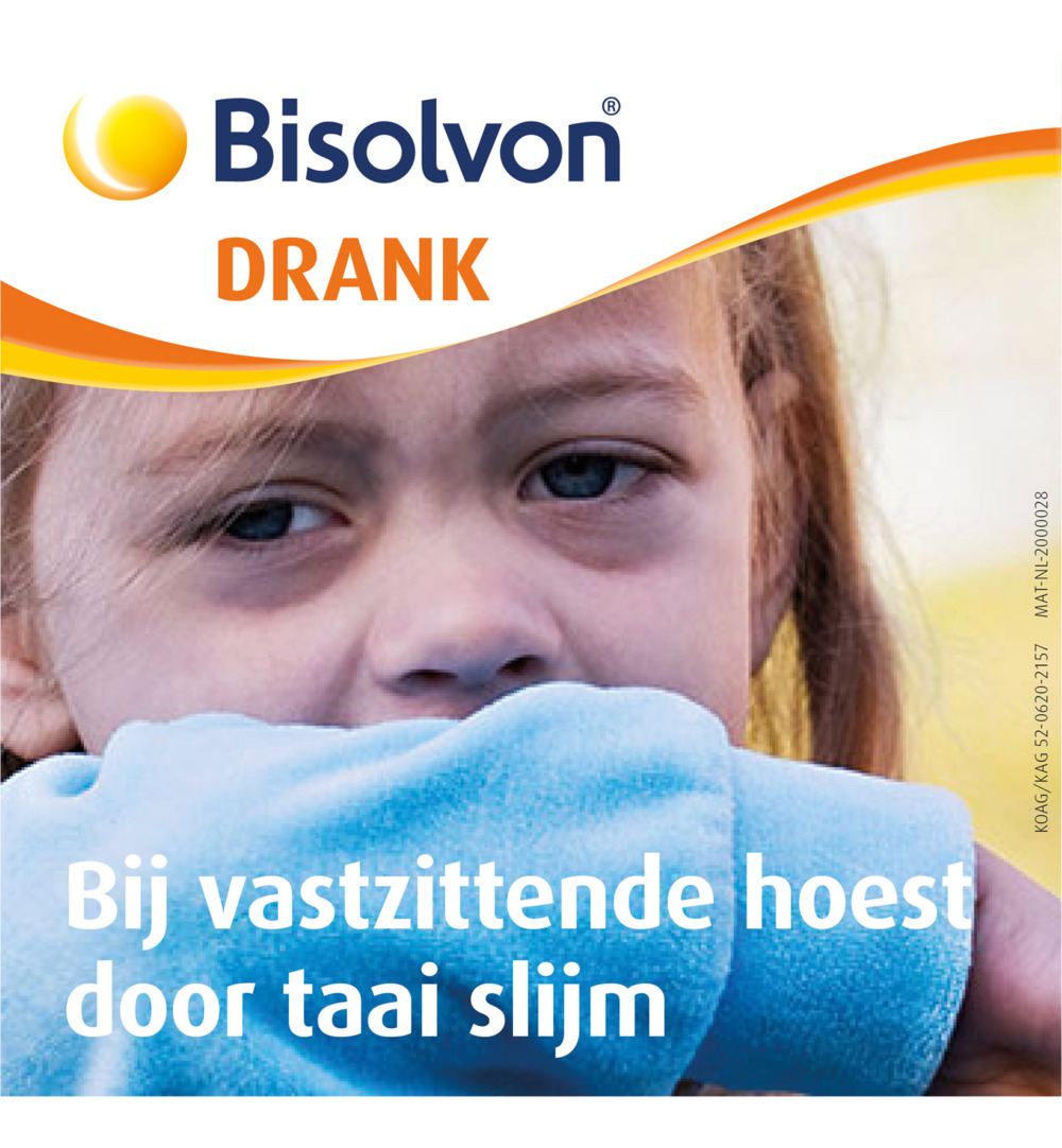 Bisolvon Drank Kind Aardbei (200 ml)