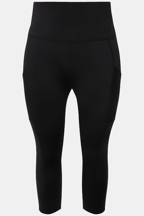 3/4-Leggings, wadenlang, High Waist, schnelltrocknend