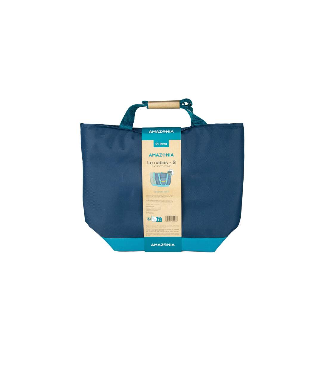 Sac cabas S isotherme 21 L - Bleu