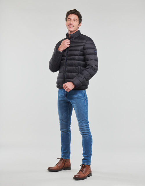 Scotch & Soda - SHORT PUFFER JACKET - Bleu marine