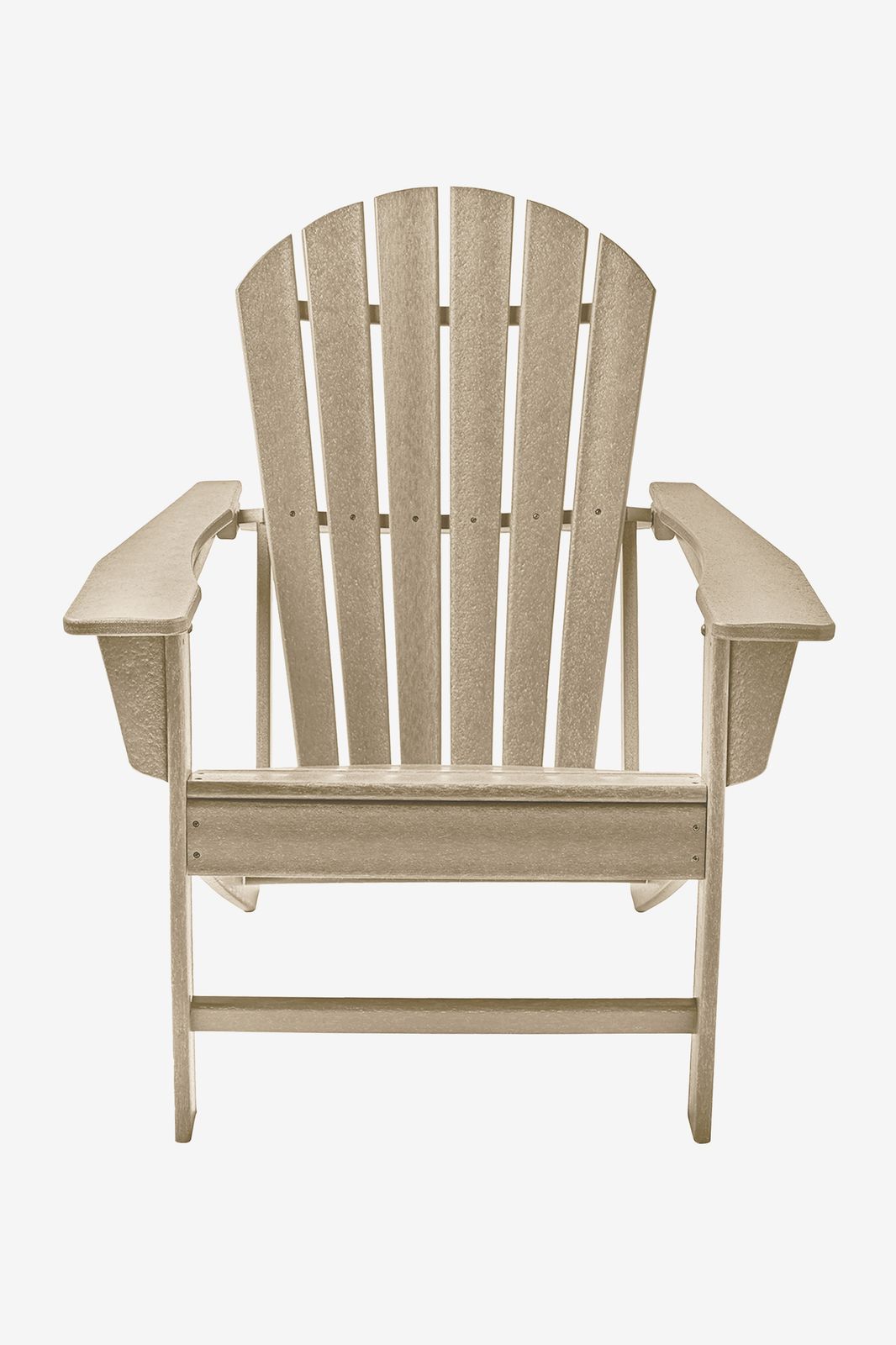 Lichtbruine fanback chair