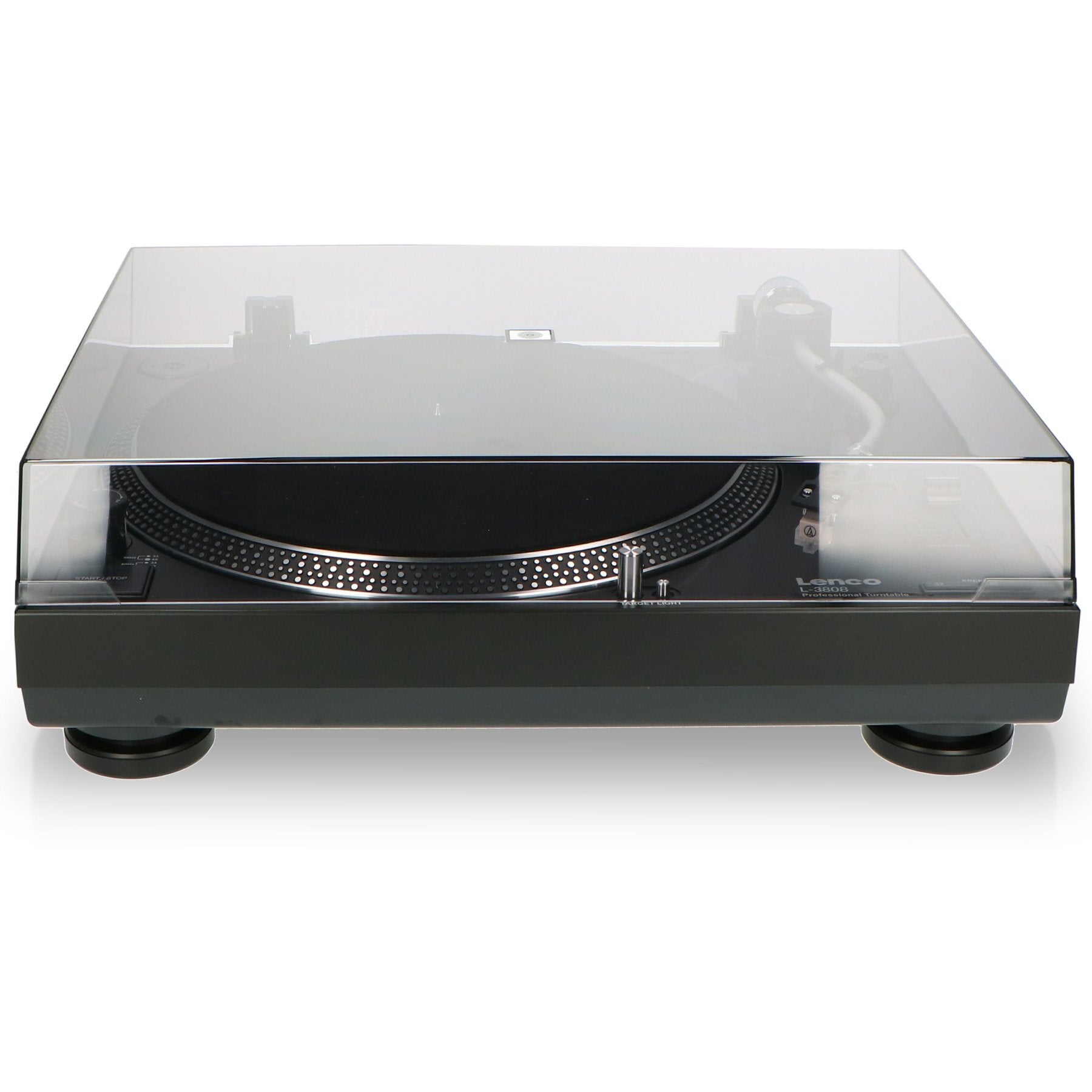 Lenco L-3808 Matte Black digitale USB-platenspeler