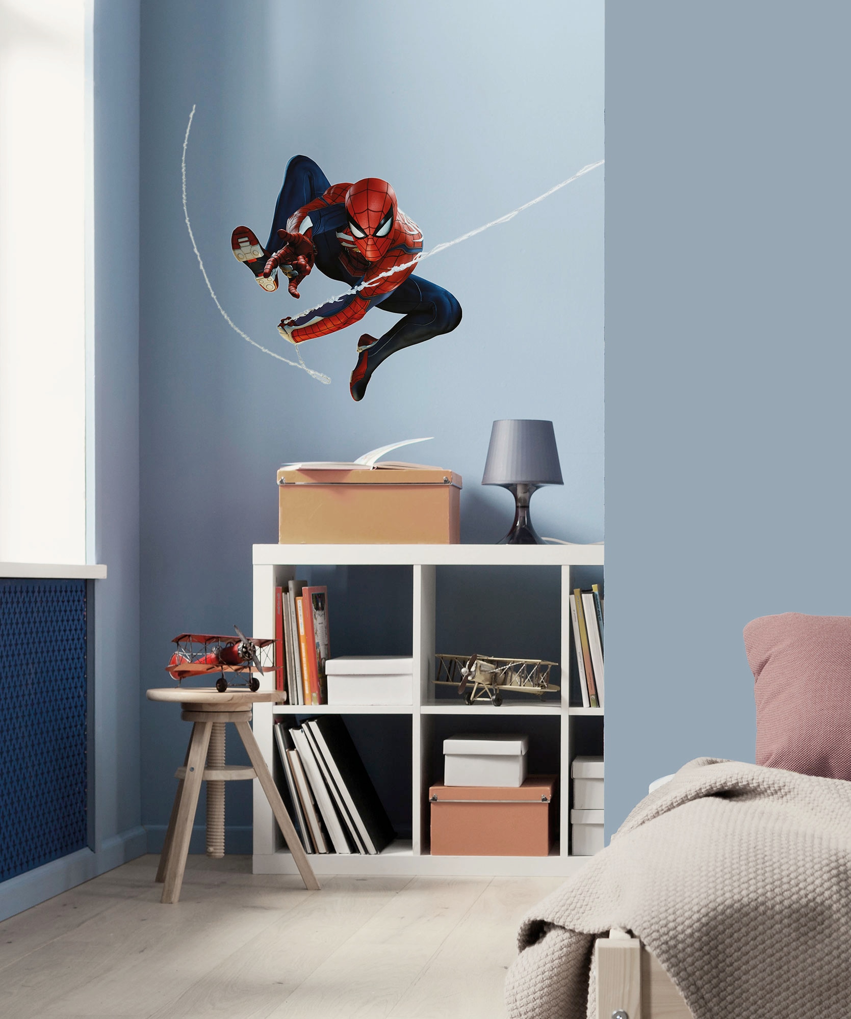 Komar Wandtattoo »Marvel Spider-Man Night« 50 x 70 cm (Breite x Höhe) - Kinderzimmer, Wandsticker