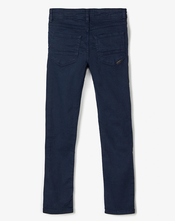 Twill-Hose NKMTHEO in dunkelblau