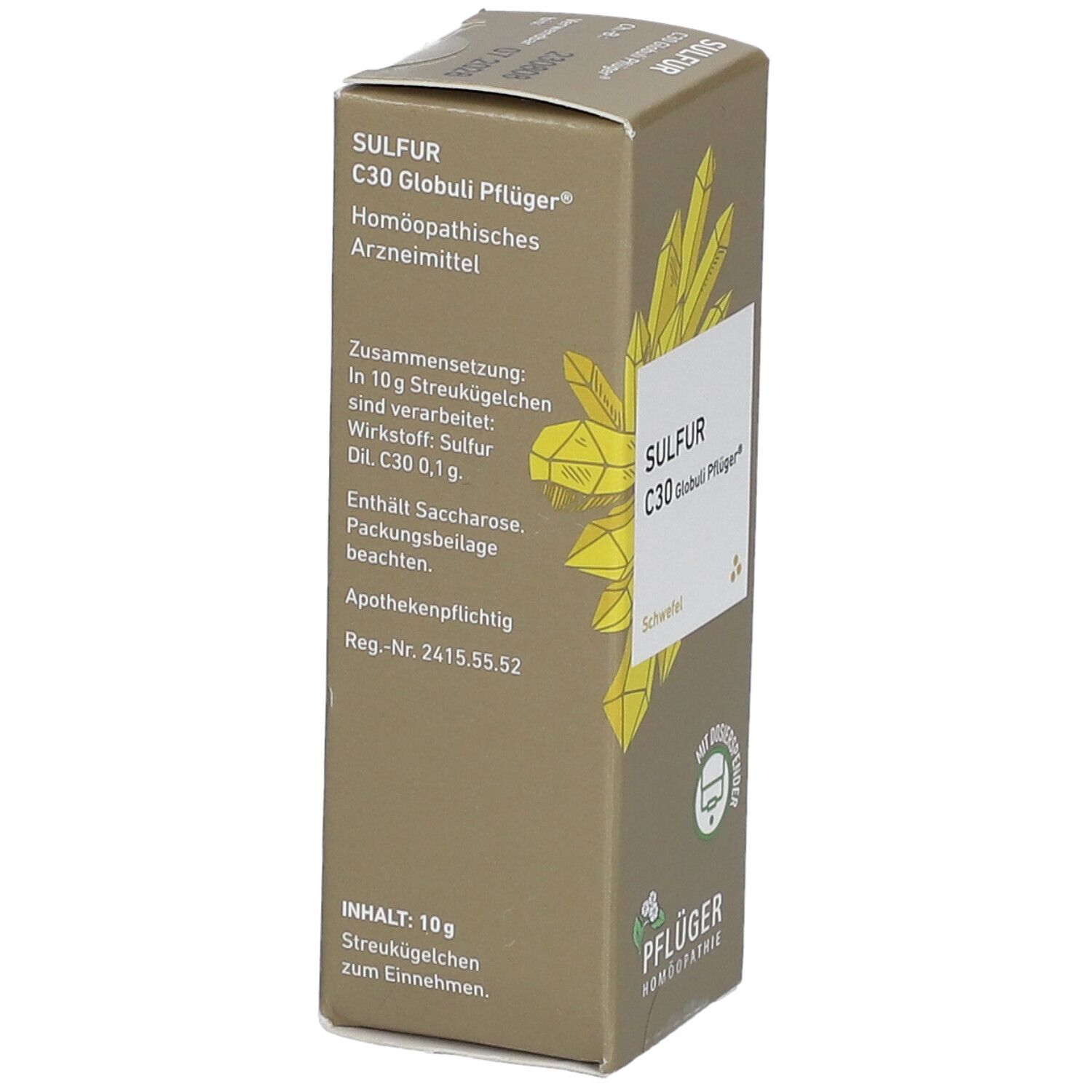 Sulfur C30 Globuli Pflüger®