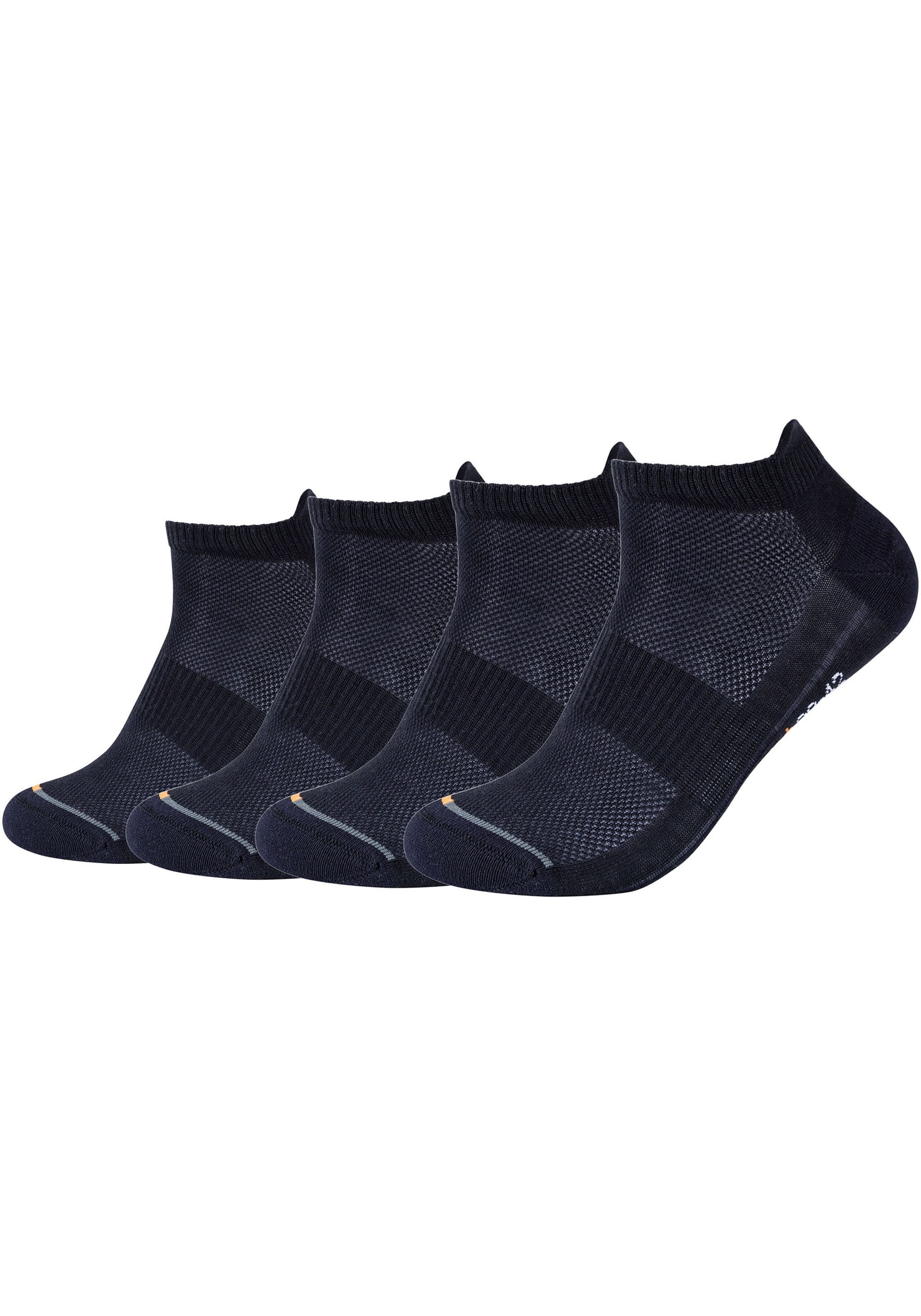 Camano Sneakersocken »function« 4 Stk. tlg. mit Micro-Plüsch an Ferse und Zehen