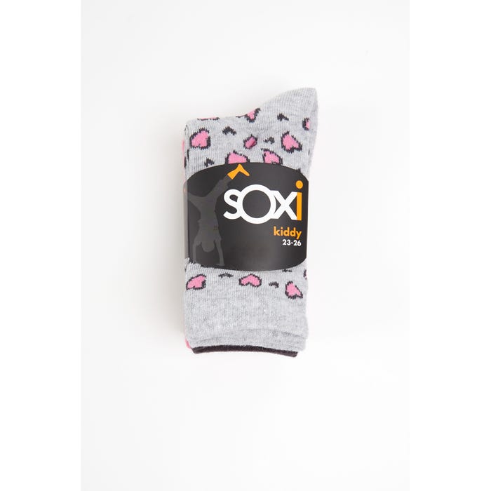 sOxi-Kids 4-pack sokken hartjes - Soxi