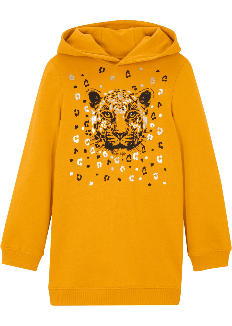 Sweat-shirt à capuche fille en coton