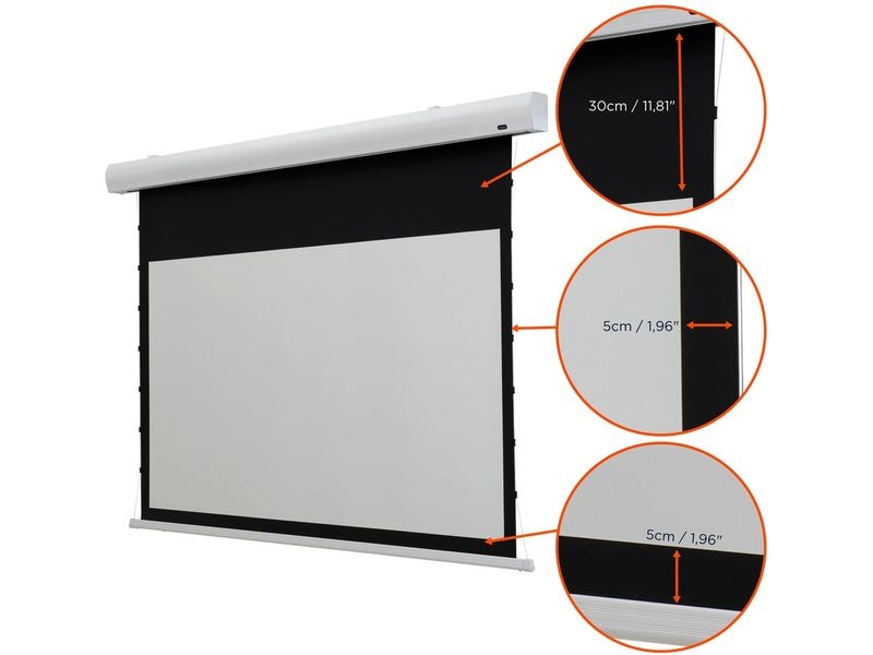 Celexon Motorleinwand HomeCinema Tension 240x135cm 16:9 Celexon Leinwand HomeCinema Tension 240 x 135 cm, 110