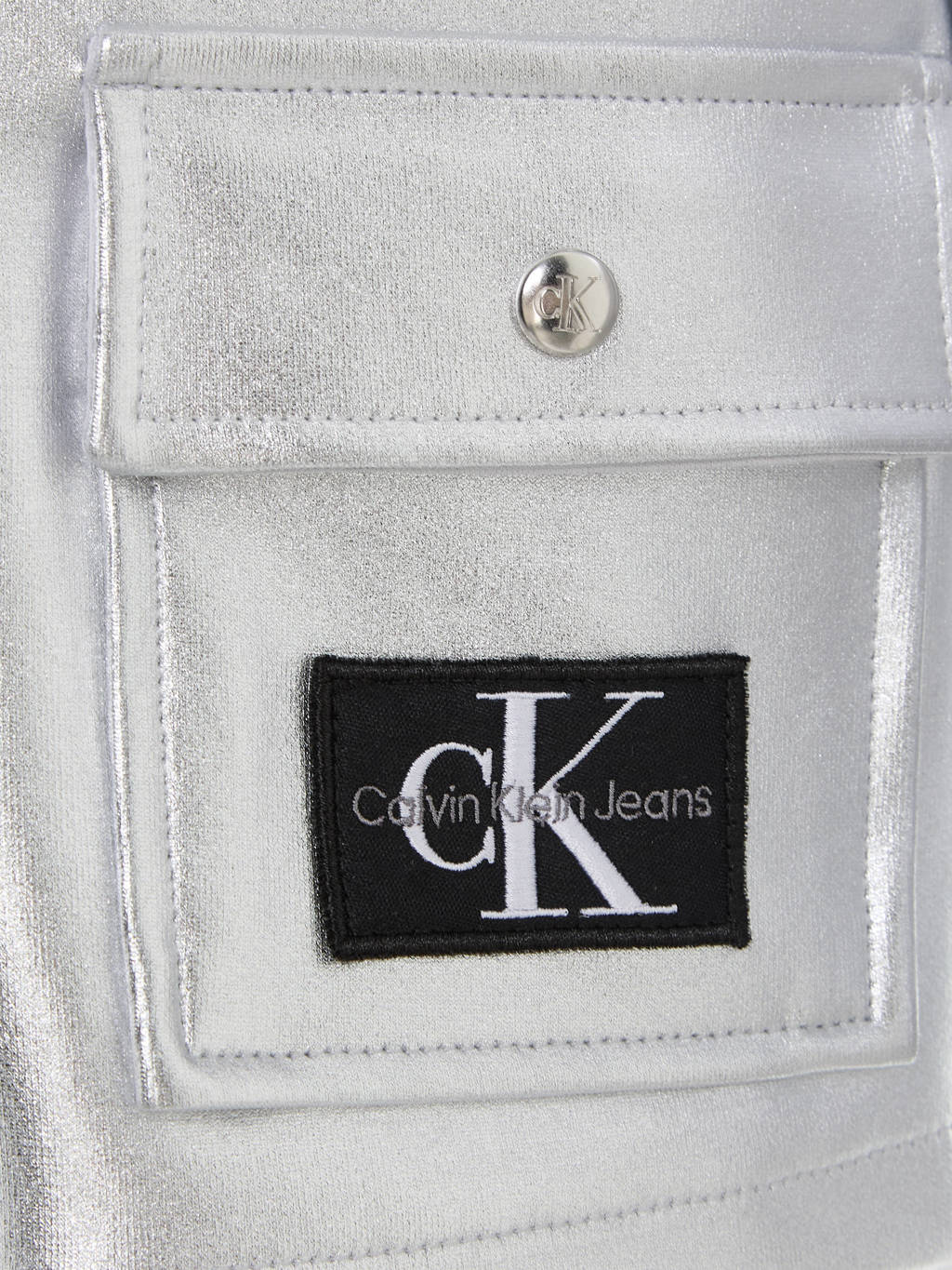 Calvin Klein zomerjas met logo zilver